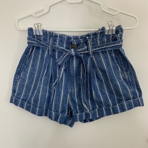 American Eagle, Stripped, Self-tie, Shorts, US: 00